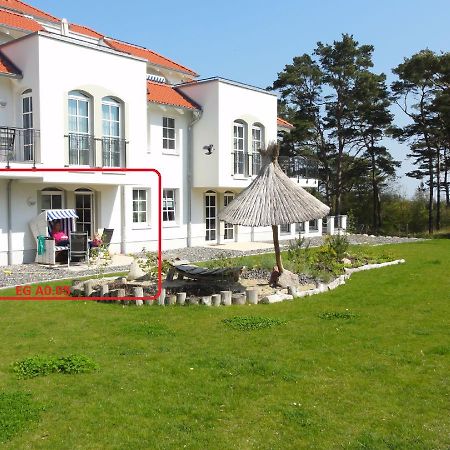 3 Zimmer Ferienwohnung Haus Meeresblick Mit Meerblick A005 Mit Suedterrasse Und Strandkorb Baabe Exterior foto